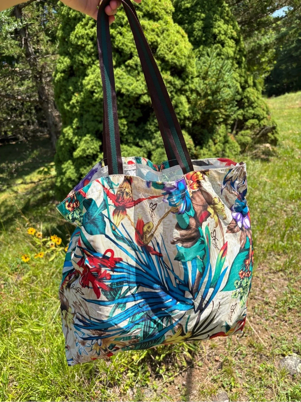 Sharif Floral Tote Bag